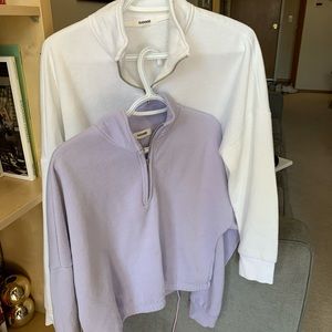 GARAGE cropped turtle neck sweaters